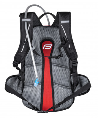 Batoh FORCE JORDAN PLUS 20L+2L rezervoár, černý