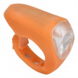 Světlo přední PROFIL JY-378M silicon USB oranžové