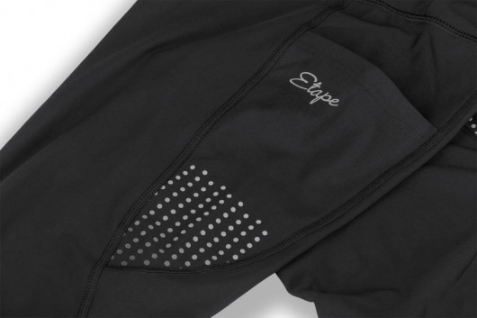 ETAPE – dámské kalhoty REBECCA, černá/reflex