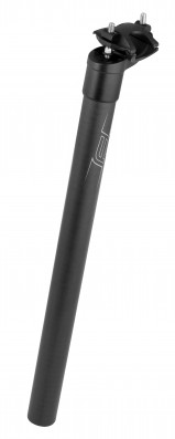 Sedlovka F TEAM 2.0 Al+karb. 31,6/400mm, matná černá