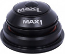 Hlavové složení MAX1 1,5" a 1 1/8" černé,semi-integrované asymetrické,56mm