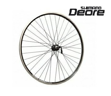 KOLO ZAPLETENÉ 26" 559-19 DRAGON PŘEDNÍ SHIMANO DEORE 36 DĚR ČERNÉ CNSPOKE