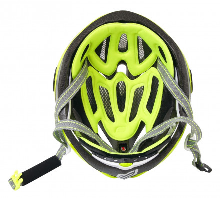 Přilba FORCE ROAD PRO, fluo-růžová S - M