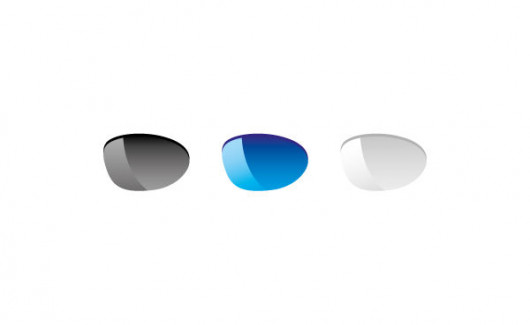 ETAPE - sportovní brýle BLADE, bílá