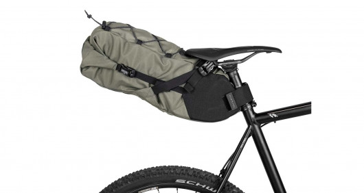 TOPEAK BIKEPACKING BACKLOADER, ROLOVACÍ BRAŠNA NA SEDLOVKU 10L ZELENÁ