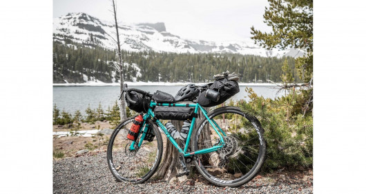 TOPEAK BIKEPACKING MIDLOADER, BRAŠNA NA RÁM 6L ZELENÁ