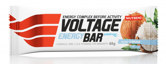 Tyčinka VOLTAGE ENERGY BAR 65g kokos