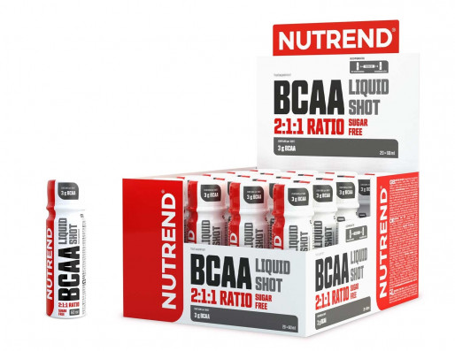 BCAA LIQUID SHOT, box - 20 lahviček á 60ml