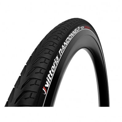 Plášť VITTORIA Randonneur Tech 32-622 rigid full black refl G+