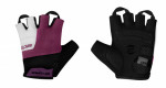 Cyklistické rukavice FORCE SECTOR gel, černo-fialové