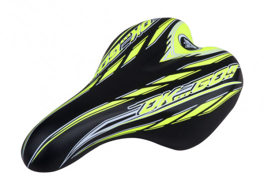 Sedlo MONTE GRAPPA OK Go 996 - dětské 16-20", černo-žlutá