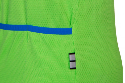 ETAPE - dětský dres PEDDY, zelená/modrá