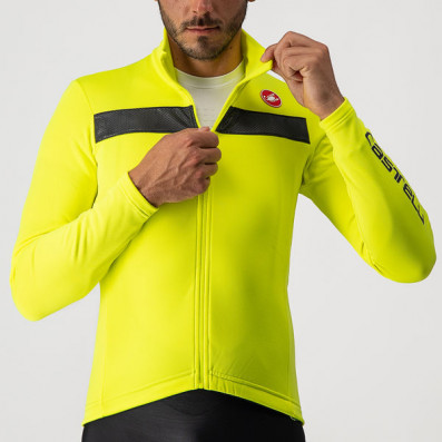 CASTELLI - pánský dres Puro 3, yellow fluo