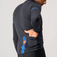 CASTELLI - pánský dres Fondo 2, light black/blue reflex