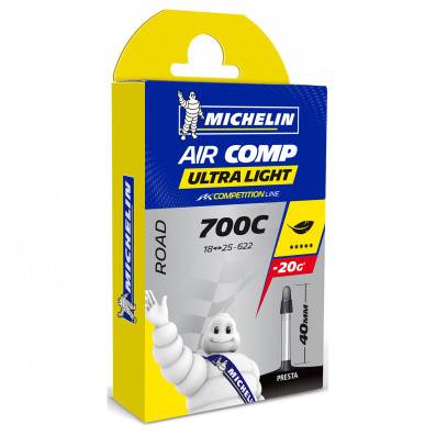 Duše MICHELIN AIR COMP ULTRALIGHT GAL-FV 40MM 700X18/25