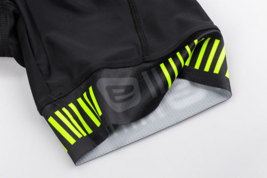 ETAPE -  pánské kalhoty ELITE, černá/žlutá fluo