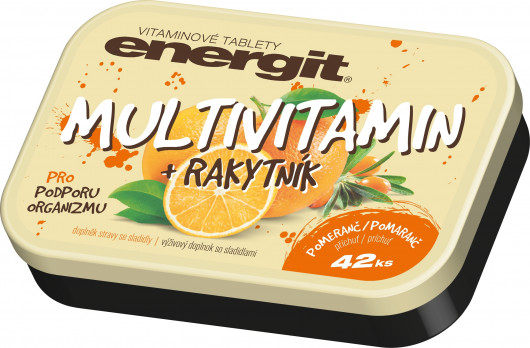 VITAR-Energit Multivitamin, 42 tablet, pomeranč