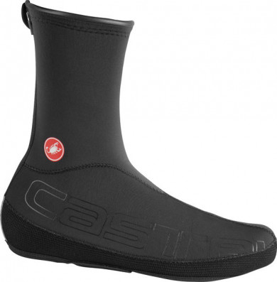 CASTELLI - návleky na tretry Diluvio UL, black/black