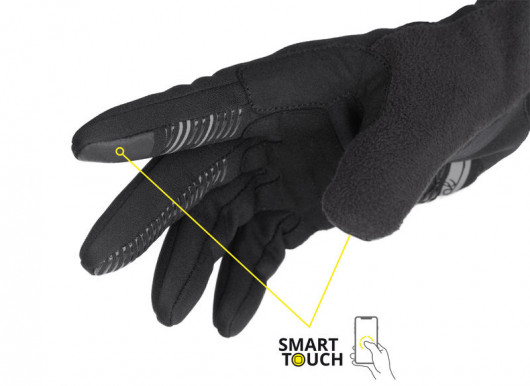 ETAPE - dámské rukavice DIANA WS+, černá