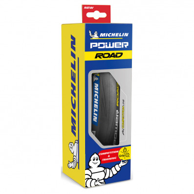 Plášť MICHELIN POWER ROAD BLACK TS KEVLAR 700X25C COMPETITION LINE