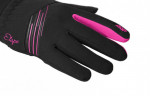 ETAPE - dámské rukavice JASMINE WS+, černá|růžová