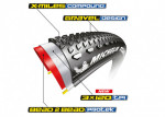 Plášť MICHELIN POWER GRAVEL BLACK TS TLR V2 KEVLAR 700X35C COMPETITION LINE