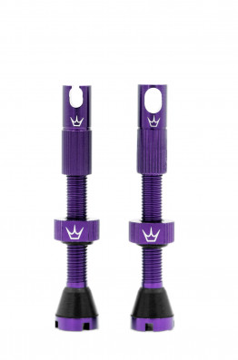 PEATY'S X CHRIS KING (MK2) VIOLET TUBELESS VALVES 42MM