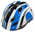 Cyklistická přilba PRO-T Plus Toledo In mold dětská, modro-bílá