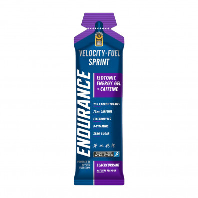 ENDURANCE Isotonic gel - SPRINT - černý rybíz