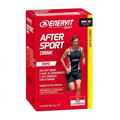 ENERVIT AFTER SPORT instantní nápoj box 10x15g citron