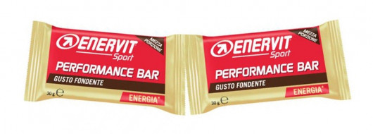 ENERVIT Performance Bar, tyčinka 2x30g, tmavá čokoláda