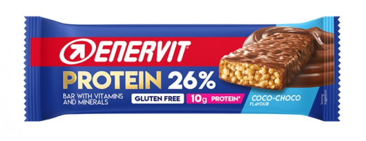 ENERVIT POWER SPORT PROTEIN BAR 26% 40g čokoláda+kokos