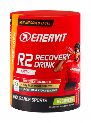 ENERVIT RECOVERY DRINK instantní nápoj dóza 400g, pomeranč