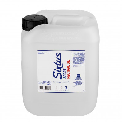 Olej masážní SIXTUS NEUTRAL OIL olej 5000 ml