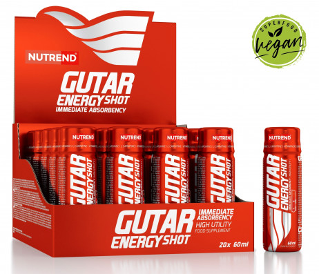 NUTREND GUTAR ENERGY SHOT, 1 ks 60ml