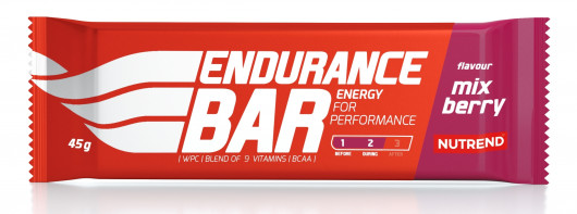 NUTREND tyčinka ENDURANCE BAR 45g mix berry