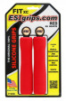 Gripy ESIgrips FIT XC, 65g, červená