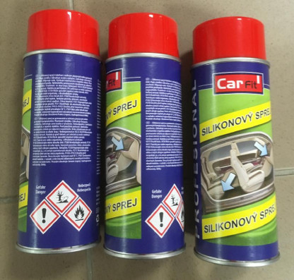 Silikonový olej sprej 500ml CARFIT