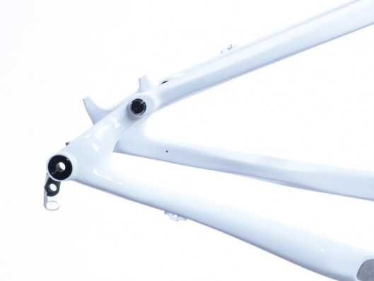 Celoodpružený karbonový rám MTB 27,5" Spyder Enduro ,barva bílá,velikost 18"