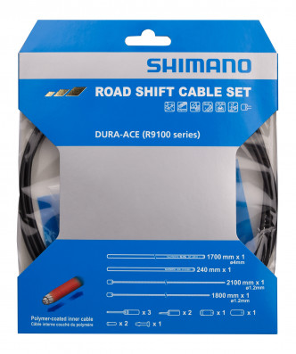 SHIMANO řadící set bowdeny+lanka silniční, POLYMER+OT-RS900