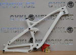 Celoodpružený karbonový rám MTB 27,5" Spyder Enduro ,barva bílá,velikost 18"