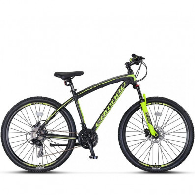 MTB 29" kolo Camaro Alu 6061 Shimano Altus/Tourney 3x7 Disc Hydraulic ,černo- fluo žluté mat