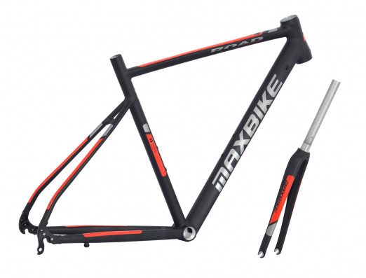 Rámový set Maxbike Road 510mm + vidlice Carbon černý