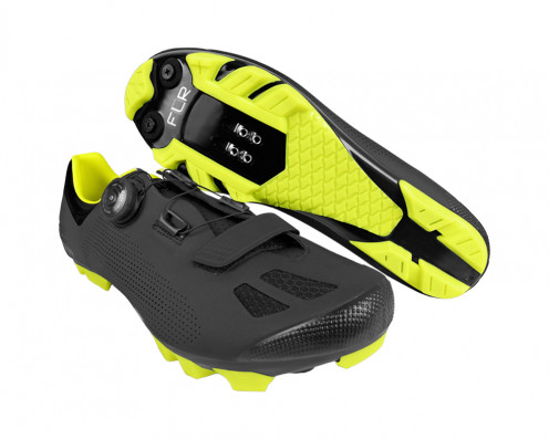 Tretry MTB tretry F70 Black/Neon Yellow