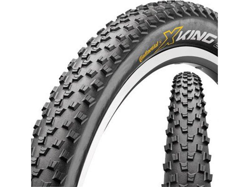 Pneu Continental Race King 2.0 Performance - 27,5x2.0 Pouces (50-584) - Pour VTT, Noir, Haute Performance - Drahtreifen - 2