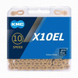 Řetěz KMC X10 EL ZLATÝ BOX