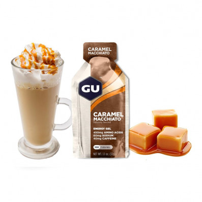 GU Energy Gel 32 g Caramel Macchiato 1 SÁČEK