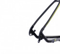 Rám MTB 27,5" , velikost 20" Alu 6061 Double Butted , barva černá matná + šedo-žlutý polep