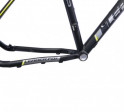 Rám MTB 27,5" , velikost 20" Alu 6061 Double Butted , barva černá matná + šedo-žlutý polep
