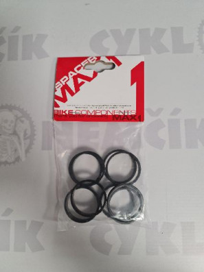 Podložka MAX1 Spacer A-H 1 1/8" 5mm černý